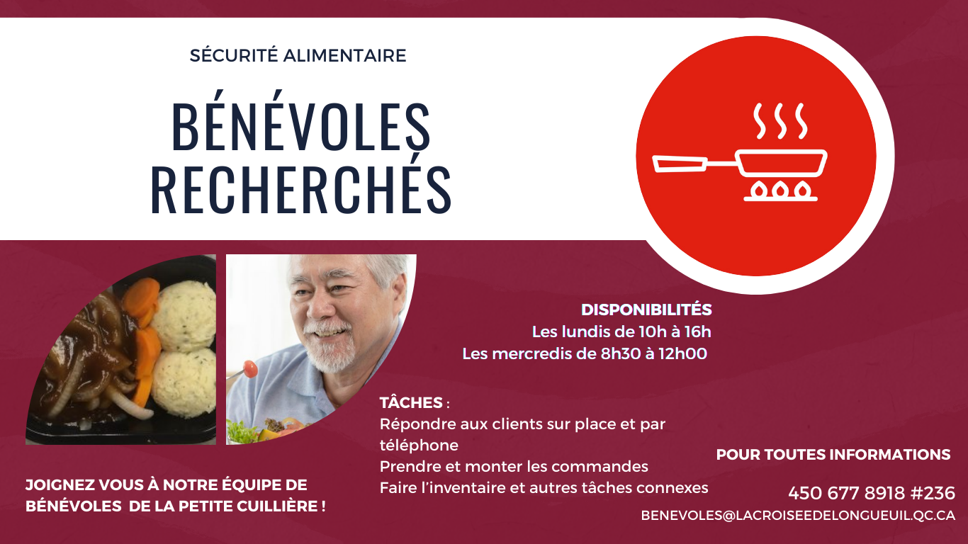 Bénévole Sécurité alimentaire